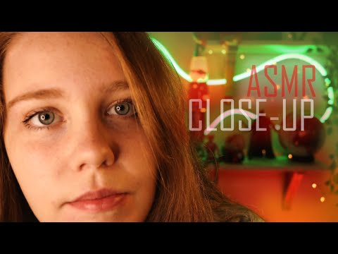ASMR - CLOSE-UP KISSES & FACE TOUCHING 🤗 - Personal Attention with Soft Whispers 💛