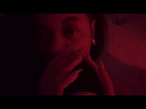 ASMR SWEET MOUTH SOUNDS /TONGUE FLUTTERS/CLOSE TO MIC/ RED LOW LIGHT RELAXING...