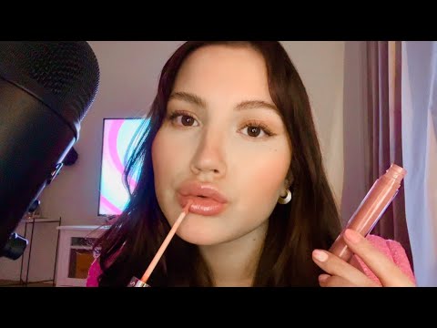 ASMR - FAST AND AGGRESSIVE LIPGLOSS & MOUTH TRIGGERS