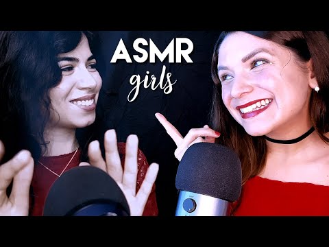 ASMR Girls Help You Sleep - Binaural Sounds with lovely Zyliara