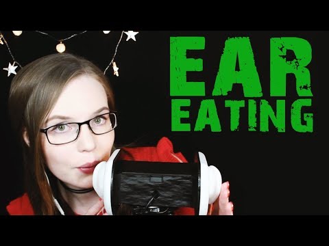 ASMR Ear Eating - LAYERED Breathy Ear Nibbles w/Ear Touching, Mouth Sounds, No Talking