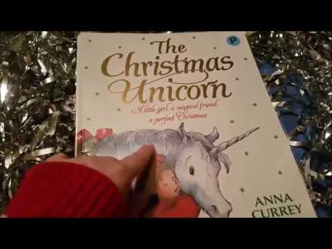 🎄 Asmr - Whispering a Christmas Story - The Christmas Unicorn - & Tinsel Sounds  🎄