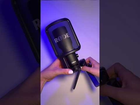 Unboxing Rode NT-USB+ Mic🤍 #asmr #unboxing