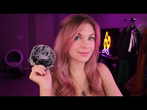 ASMR Fluffy Mic | The softest sounds for Sleep | Ear to Ear Whispers and Fluffy Mics | Classic ASMR