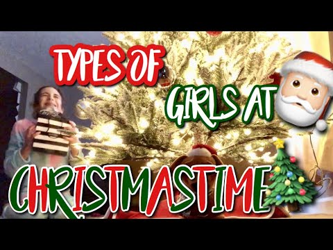 Types of people at Christmastime!!!!! (cheesey🧀 ) VLOGSMAS DAY 16
