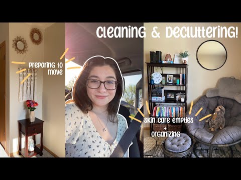 CLEANING & DECLUTTERING MY APARTMENT| preparing to move out🏠