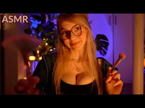 ASMR Pure Mic Brushing For Your Face & Ears .・✫ Hypnotic Visuals 😴 | Stardust ASMR
