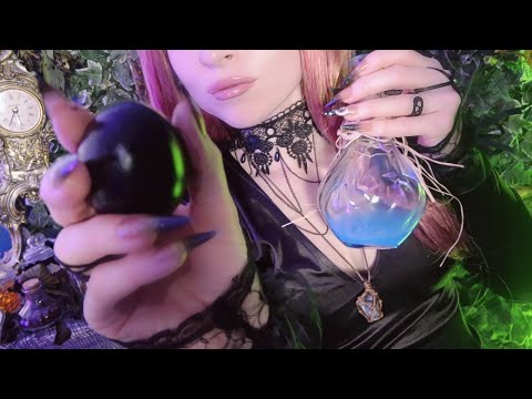 Witch Peaches Brewing Relaxing Potion for Sleep to get ASMR Tingles