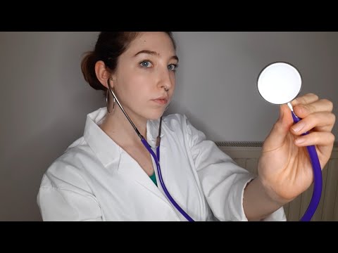 ASMR British doctor checks your health | follow the light, glove sounds, soft speaking