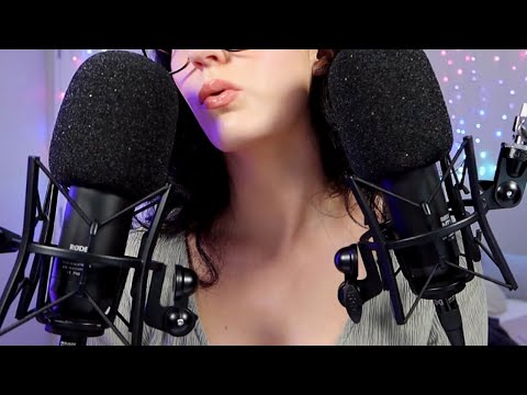 ASMR Extremely Sensitive Mouth Sounds and Unintelligible Whispering