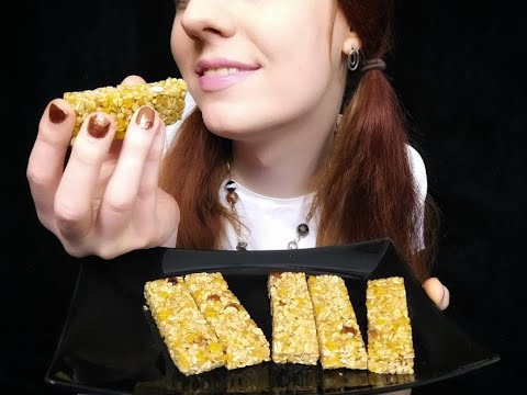 ASMR | Corny Nuts | Cereal Bars With Hazelnut (No Talking) | Eating Sounds