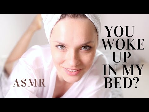 ASMR Realistic personal attention roleplay experience | Waking up in her bed | Best Hangover cure
