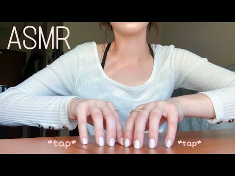 asmr | lofi tapping and scratching on table *ੈ✩‧₊˚