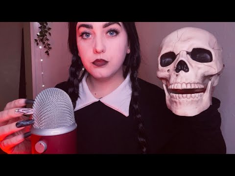 Wednesday Addams tries ASMR for the first time ✨🫰 🖤