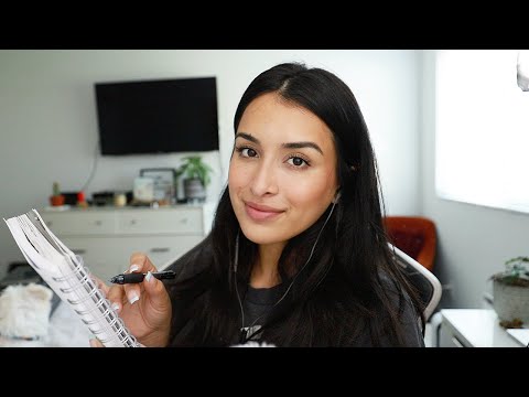 ASMR Personal Assistant Plans Your Day 👩🏻‍💻💕