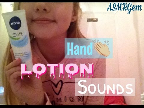 ASMR: Hand lotion sounds | ASMRGem