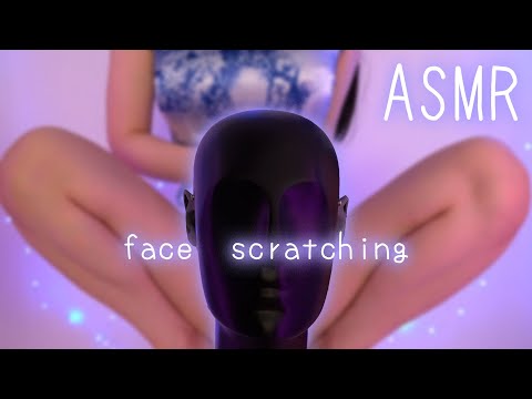 ASMR Hold it Your baby face (scratching, massage, tapping)