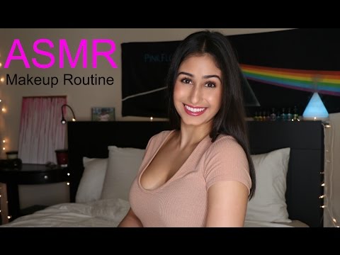 ASMR Everyday Makeup Routine GRWM (Softly Spoken/Whispering)