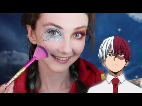 Anime-Inspired Make-Up: Todoroki (ASMR)
