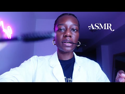 ASMR BRUSHING YOUR FACE WITH A SPOOLIE & Unicorn Brush 🦄 (Random Mouth Sounds)