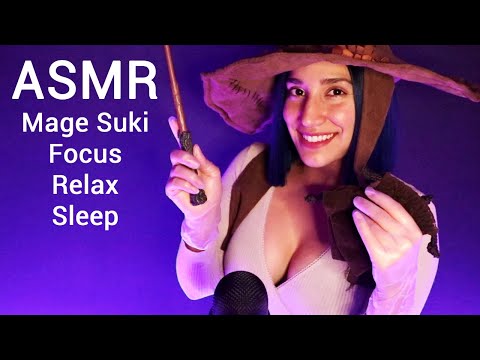 ASMR Mage Suki | No Talking | X-Small Gloves | Brushing | Mouth Sounds | Sleep | Relax | Focus