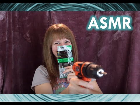 ASMR - How To: use anchors and power drill