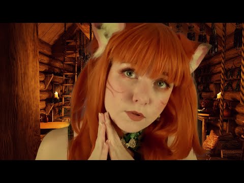 ASMR 🧡 Kind-Hearted Fox Girl Takes Care of You 🧡 (Fantasy Roleplay, Soft Spoken Personal Attention)