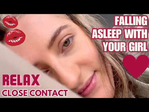 ASMR Girlfriend Comforts You to Sleep - Fast! | Close Contact Love Keeps You Company in Bed |GF Care
