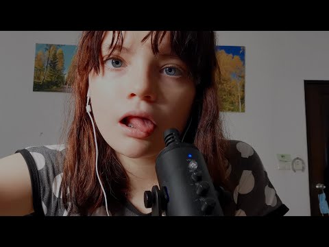 {ASMR} Gentle Mic Licking + Mouth Sounds
