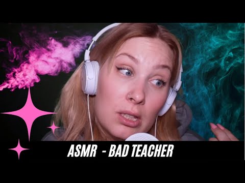 ASMR SUOMI -  The worst finnish teacher ever  (swearing) / sisältää kirosanoja