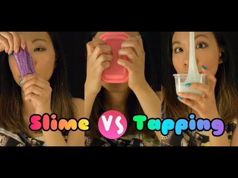 ASMR NO TALKING: Slime vs Tapping 🐌📦 | Binaural Tupperware Tapping & Sticky Sounds
