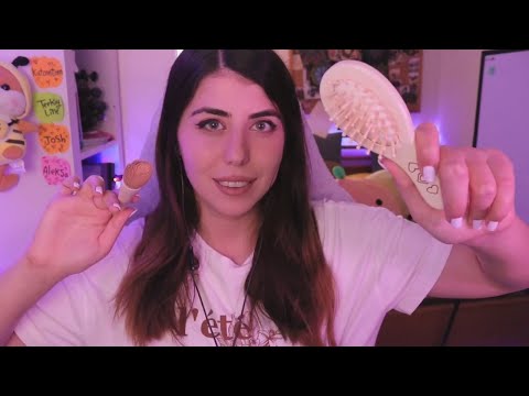 ASMR Friend Does Your Makeup For A Date In 10 MINUTES 💄~ Mid Speed ✨