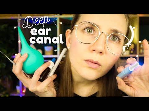 ASMR Deep AF Ear Canal Cleaning (You Can Feel It!)