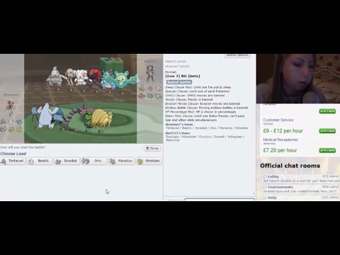 ASMR Pokemon Showdown Team Builder and Battle