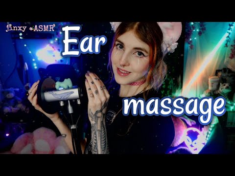 Ear massage to relax and melt youu~ ♥  | Jinxy ASMR