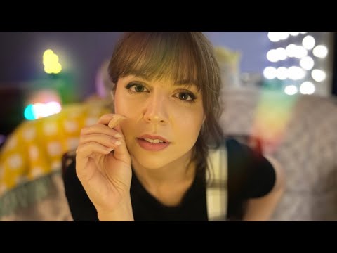 ASMR 👀 There's Something In Your Eye! Let Me Get It! (Face Touching ASMR Mouth Sounds Plucking)