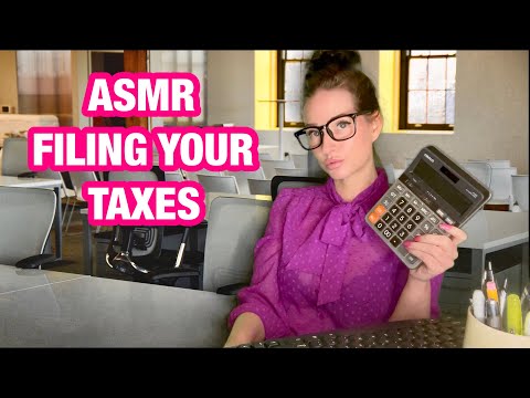 ASMR - Filing Your Taxes