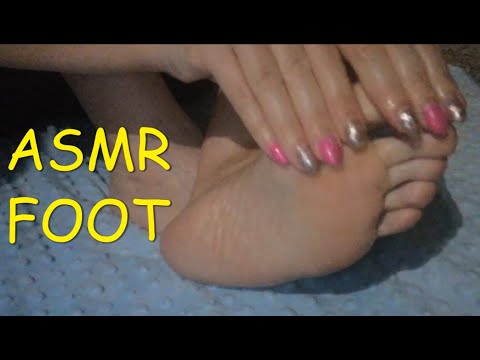 ASMR relaxing foot massage w lotion