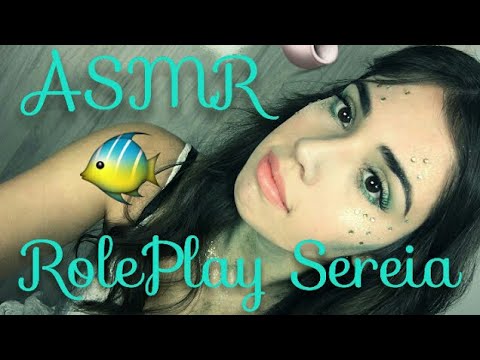 ASMR Português Roleplay Sereia 🐚⛱🌊 - Mermaid Roleplay