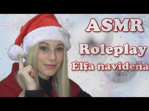 ASMR español | Roleplay Elfa navideña | elf christmas | binaural