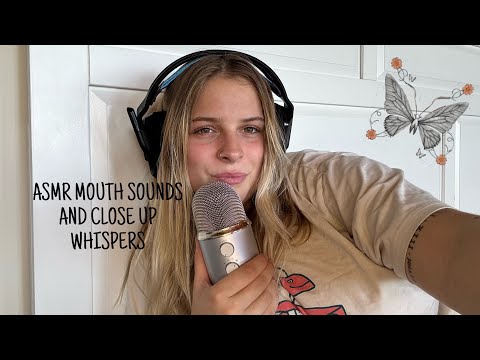 ASMR | Close up Whispers and Mouth Sounds