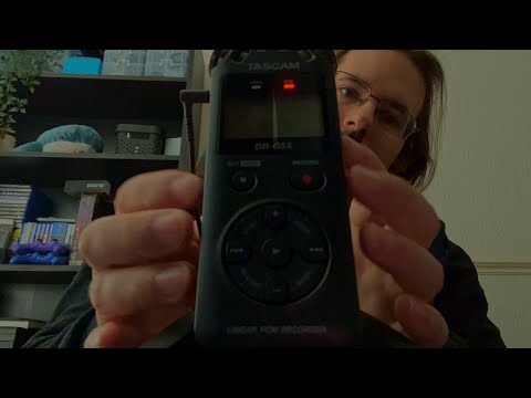 ASMR | Tascam tapping and scratching (no talking)