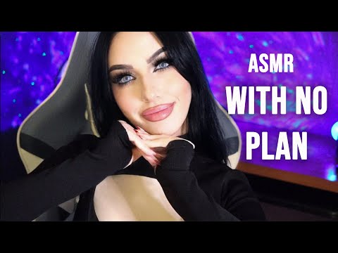 ASMR Without A Plan - Unpredictable Fast Paced triggers with Mouth Sounds