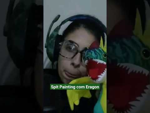 Spit Painting com Eragon #asmr #relax #spitpainting