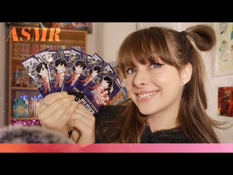 ASMR 🏆~Giveaway!~ 🏴‍☠️One Piece TCG Booster Pack Opening! Whispering & Crinkle Sounds
