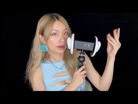 ASMR Fast 3Dio Tingles (Mouth Sounds, Ear Triggers)