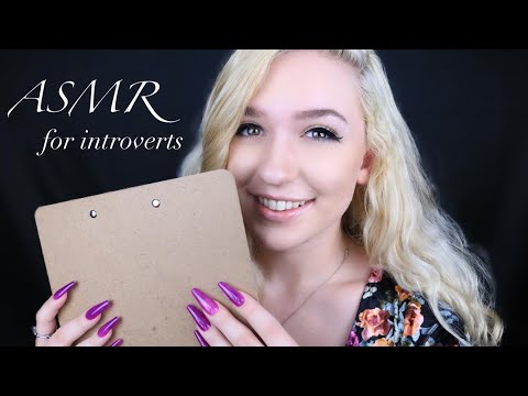 What introverts want to hear! ASMR (soft-spoken/whispering, ear to ear, reassuring phrases)