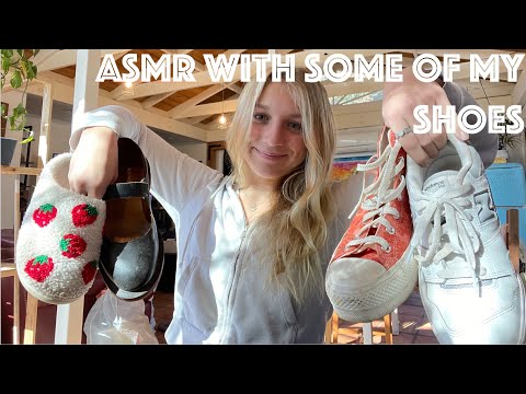 ASMR: Tapping & Scratching On My Shoes 👟