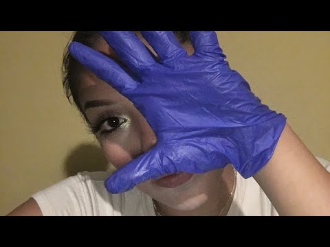ASMR- Dry , Lotion & Glove Hand Sounds.