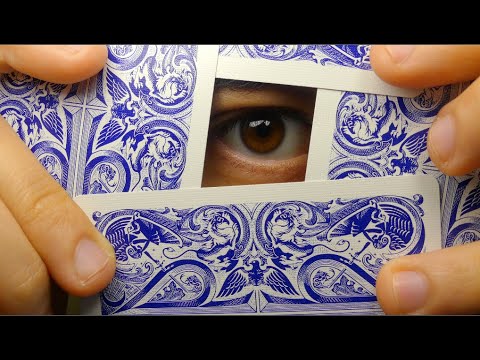 [ASMR] DON'T CLOSE YOUR EYES... | the sounds of cards